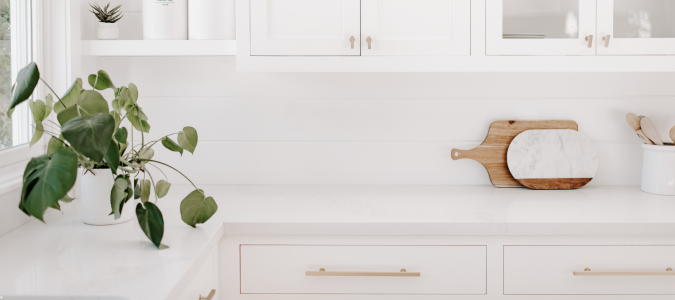 a clean kitchen