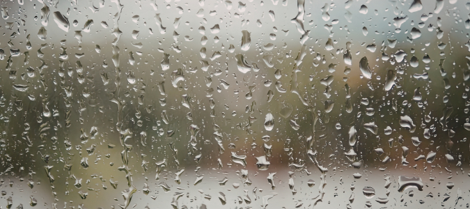 rain on a window